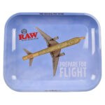 RAW Vassoio per rollare Prepare for Flight Large raw prepare for flight tray