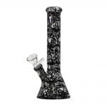 Bong in vetro Dark Skulls 26cm