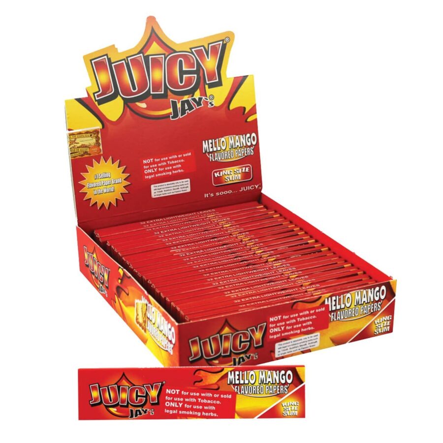 Cartine Juicy Jay kingsize Mello Mango (24 pezzi/display)