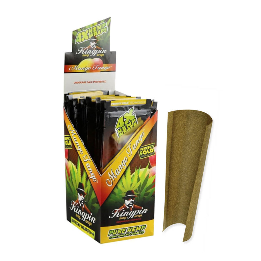 Kingpin Hemp Wraps Blunt Manic (25pz/display)