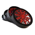 Grinder in Alluminio Storm Big rosso 63mm (6pezzi/display)