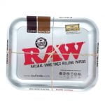 RAW Vassoio per rollare Silver Large