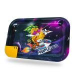 Best Buds Vassoio per rollare Pineapple Express Medium con Grinder Card Magnetica