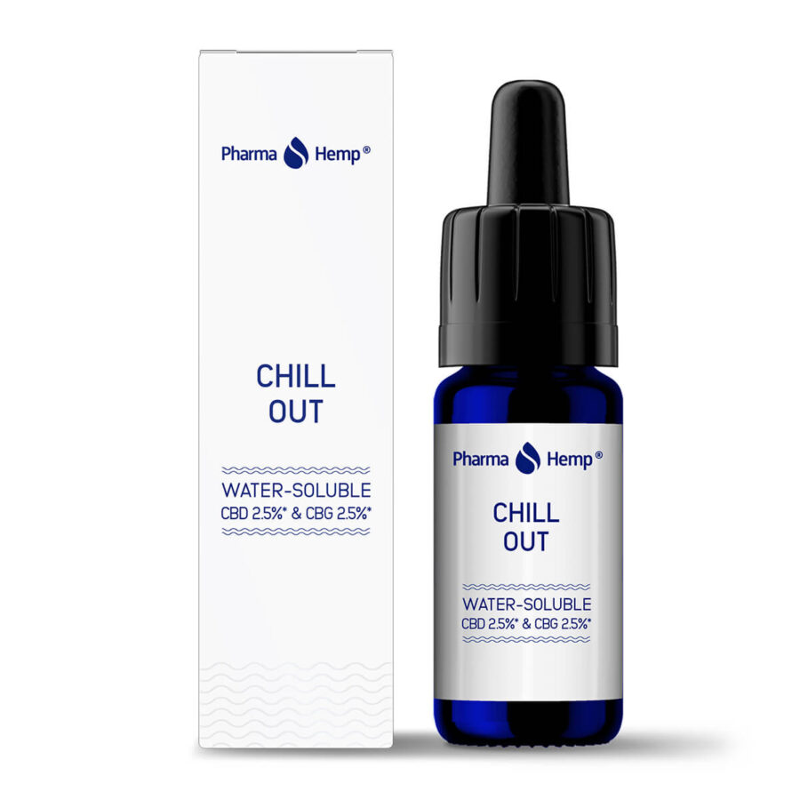 Pharma Hemp Chill Out 2,5% CBG e 2,5% CBD Idrosolubile (10ml)