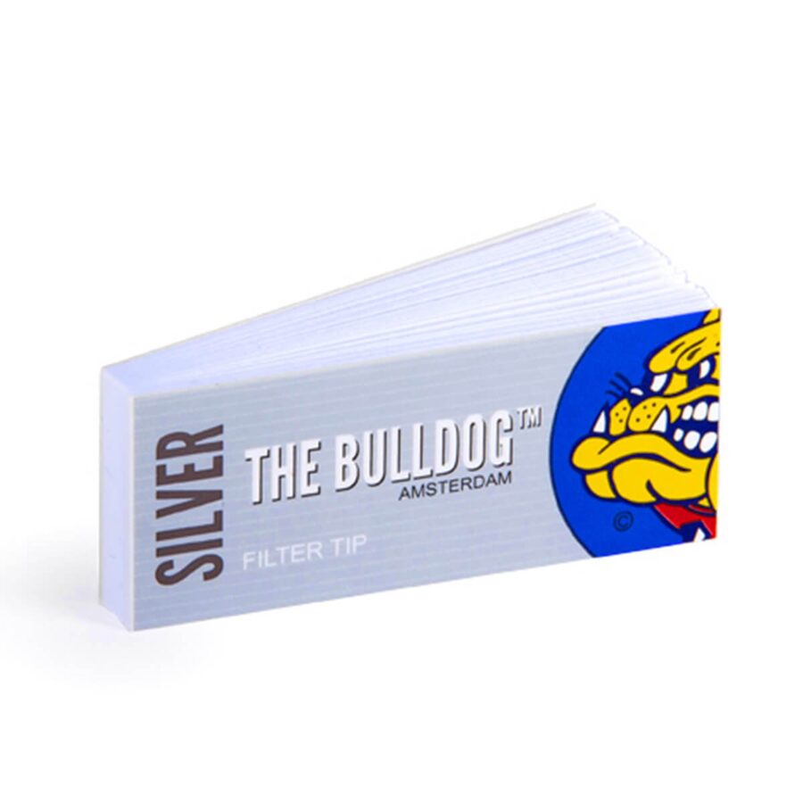 Punte con filtro in argento originale Bulldog (50 pezzi/display)