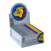 Il Bulldog originale argento King Size Slim cartine (50 pezzi / display)