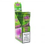 Juicy Jay's Hemp Wraps Purple Wave Gelato viola con terpeni infusi (25 pezzi/display)