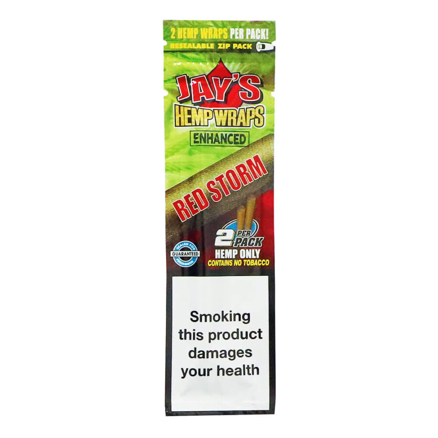 Juicy Jay's Hemp avvolge la torta di ciliegie Red Storm con terpeni infusi (25 pezzi/display)