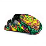 Grinder in Metallo Psy Weed Leaves Design misti 4 Parti - 50mm (6pezzi/display)