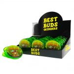 Best Buds Plastic Grinders Gorilla Glue 3 Parts - 50mm (12pezzi/display)