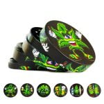 Grinder in Metallo Buds Family Mix Designs 4 Parti - 50mm (6pezzi/display)