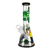 Cartoon Boy Handcrafted Bong di Vetro 25cm