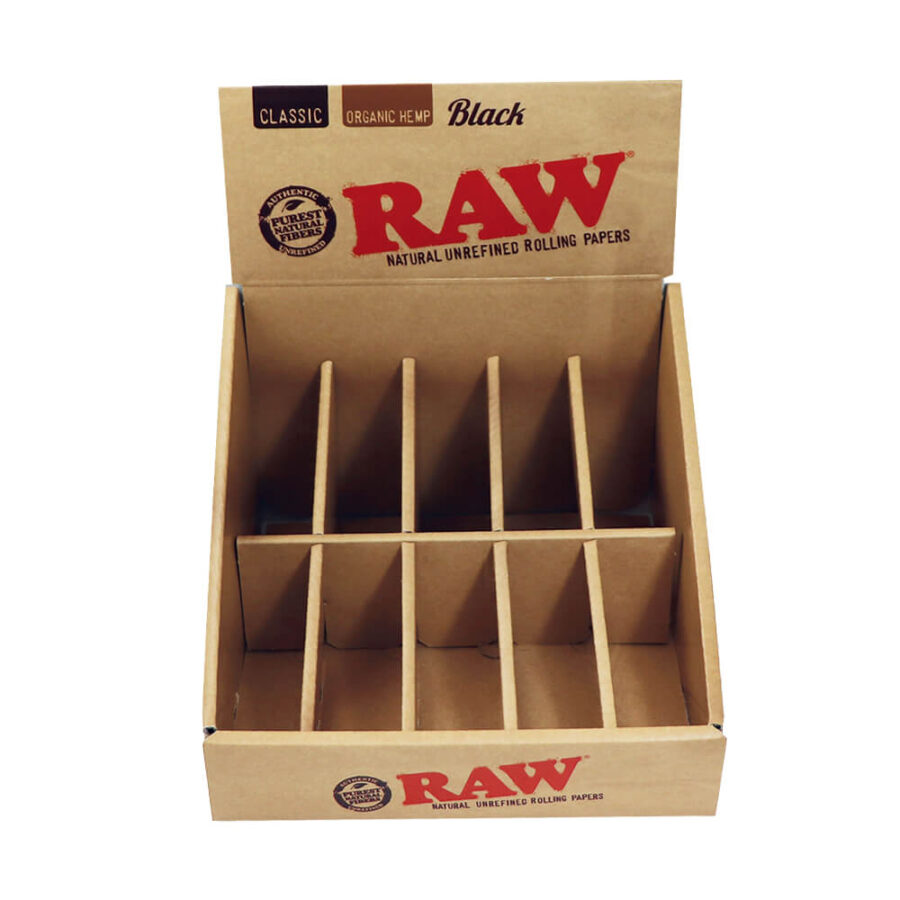 RAW contatore cartone display piccolo