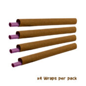 Hemparillo Impacchi di canapa Mango Haze x4 Blunts (15confezioni/display)