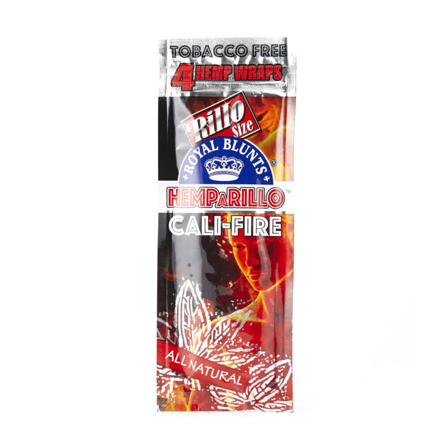 Hemparillo Hemp Wraps Cali Fire x4 Blunts (15confezioni/display)