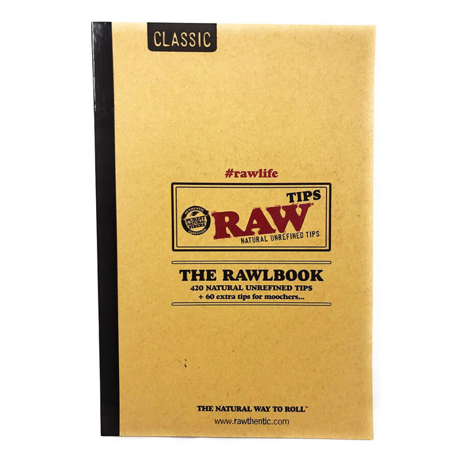 RAW Rawlbook 480 punte naturali non raffinate in un libro