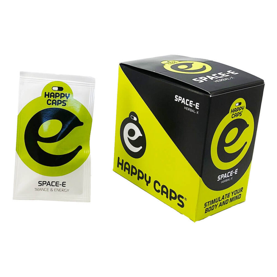 Happy Caps Space-E Trance & Energy Capsule (10pacchi/display)