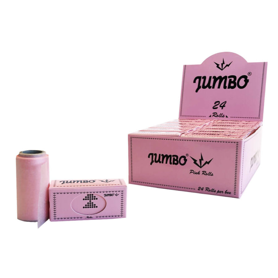 Cartina Jumbo Rosa Rolls (24 pezzi/display)