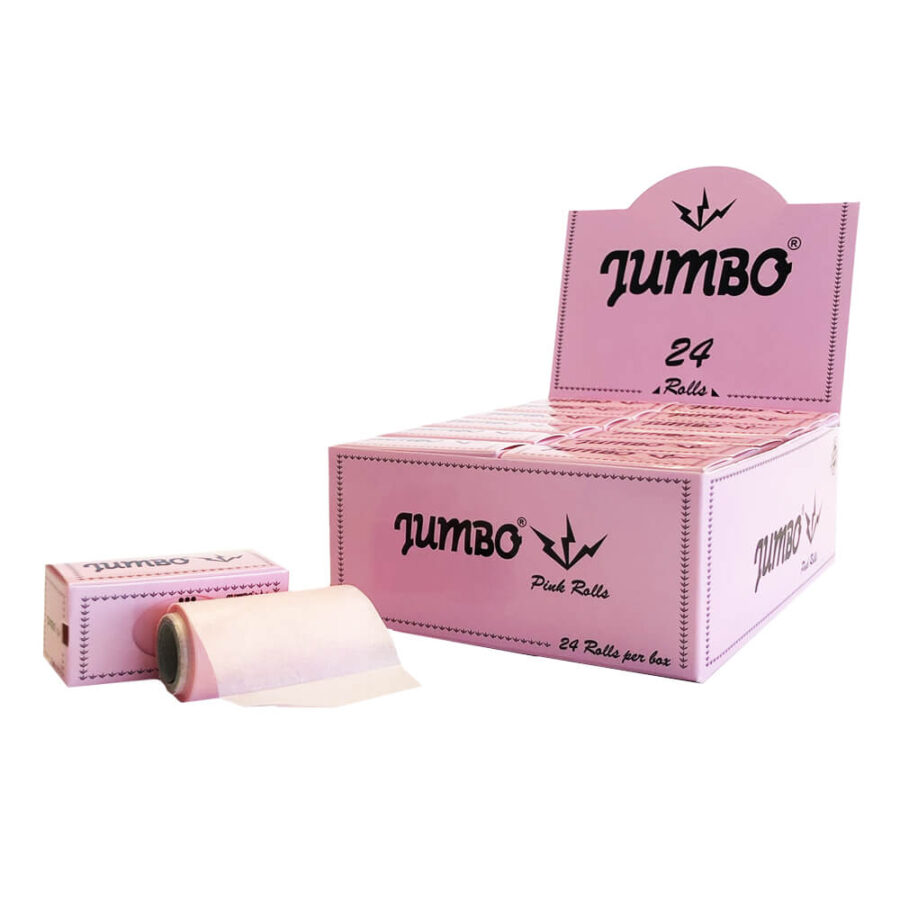 Cartina Jumbo Rosa Rolls (24 pezzi/display)