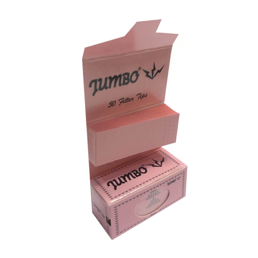 Cartine Jumbo Pink Roll + Punte (24 pezzi/display)