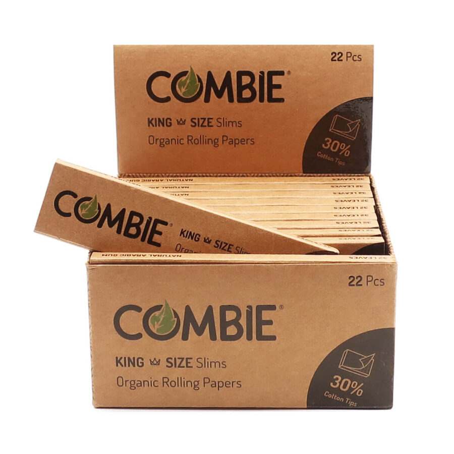 Cartine Combie KingSize Slim + Punte (22 pezzi/display)