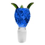 Braciere per Bong in Vetro Ananas Blu 18mm