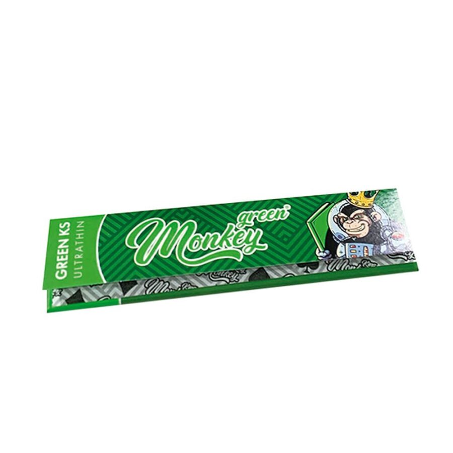 Moneky King Green KS Slim Cartine da rotolare (50 pezzi/display)