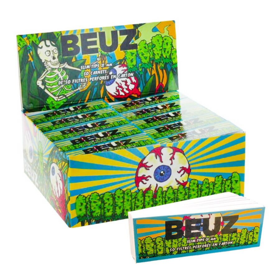 Beuz Monsters City Punte per filtri bianchi (50 pezzi/display)