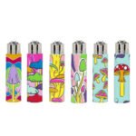 Clipper Nature Pattern Pop Cover Silicone Accendini (30pezzi/display)