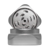 Krush Kube 3.0 Grinder Argento in Alluminio 2 Parti - 55mm