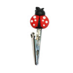 Roach in Silicone con Clip in Metallo Ladybug (12pezzi/busta)