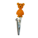 Roach in Silicone con Clip in Metallo Teddy Bear (12pezzi/busta)