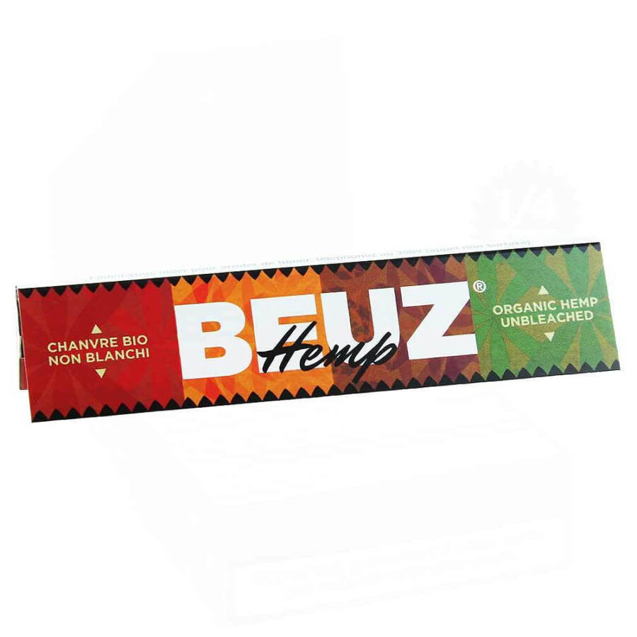 Beuz King Size Slim Canapa Biologica Non Sbiancata Cartine (50 pz/display)