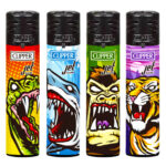 Clipper Accendini Jet Flame Horror Zoo (24pezzi/display)