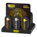 Clipper Leaves Premium Metal Accendini e Giftbox (12pezzi/display)