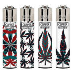 Clipper Accendini Neon Leaves 4 (24pezzi/display)