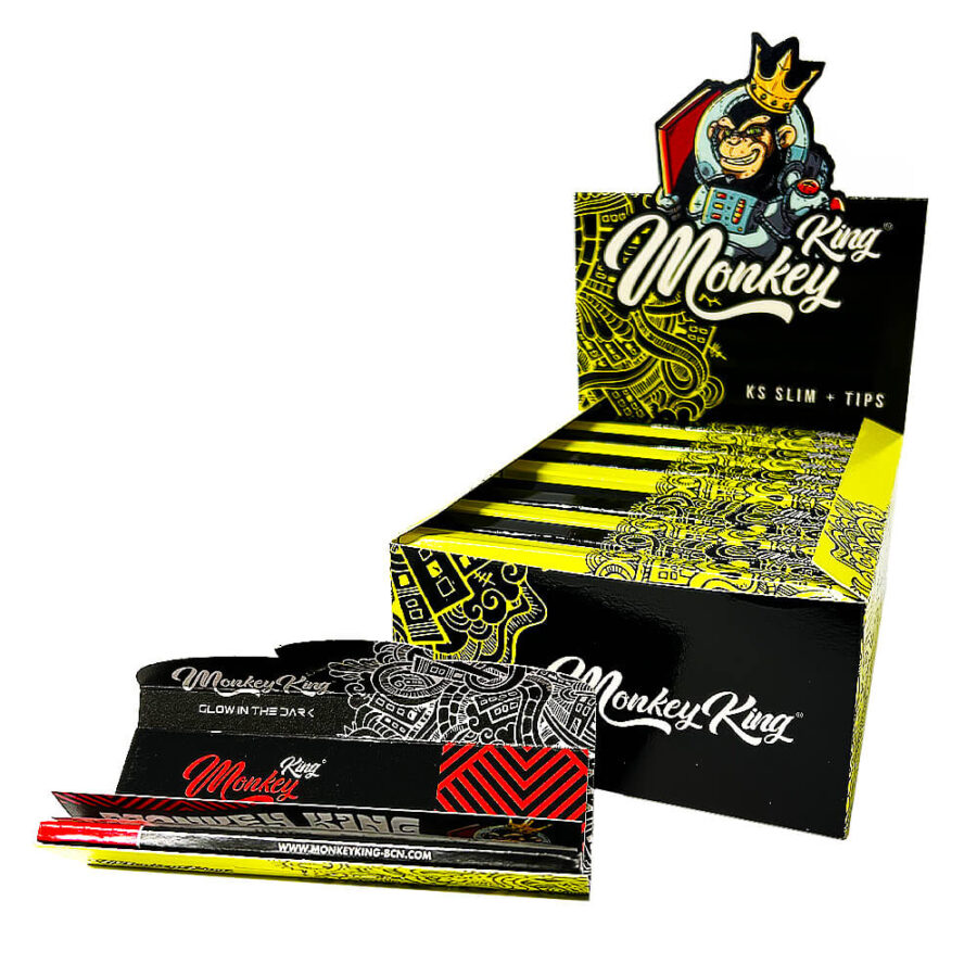 Monkey King giallo Combie Pack cartine con punte (24 pezzi / display)