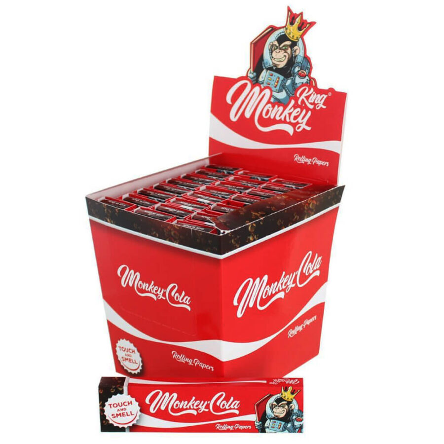 Monkey King Red Cola odore non sbiancato cartine con punte (24pcs/display)