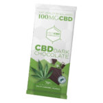 MediCBD Cioccolato alla Cannabis 70% Fondente Caramello Salato 100mg CBD (15pezzi/100g)