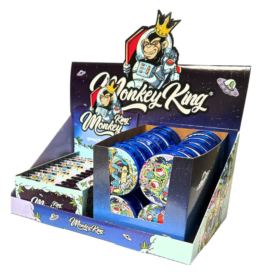 Cartine Monkey King con punte e smerigliatrice Space Edition (48 pezzi/display)