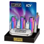 Clipper The Bulldog ICY Metal LightersGiftbox