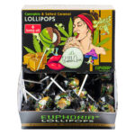 Euphoria Cannabis Lecca Lecca Caramello Salato (25gx100pcs)