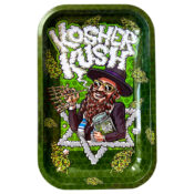 Kosher Kush Vassoio per Rollare in metallo medio 17x28cm