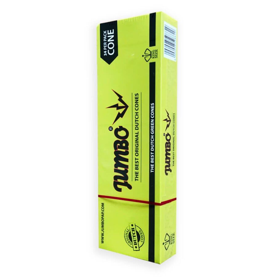 Jumbo Green Cones Box (34cones/pack)