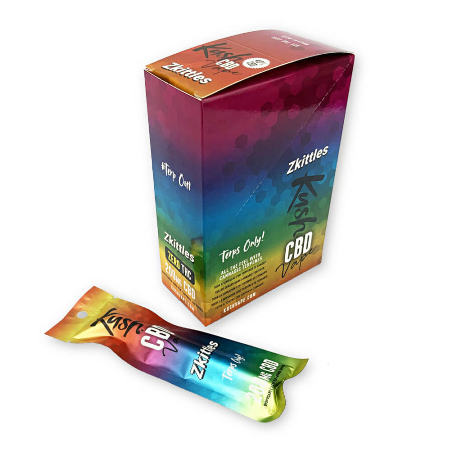 Kush CBD Vape Orange Runtz 200mg CBD Penna usa e getta(10pcs/display)