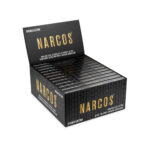 Narcos Brown Edition King Size Cartine Slim + Punte (24 pezzi/display)