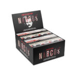 Narcos Cartine Sottili King Size in Edizione Limitata + Punte (24pz/display)