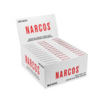 Narcos White Edition King Size Slim Cartine + Punte (24 pezzi/display)