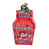 Cartine Monkey King con punte filtranti Red Lolly Pop (24 pezzi/display)