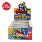 Cartine Monkey King con punte filtranti Superhero Edition (24 pezzi/display)